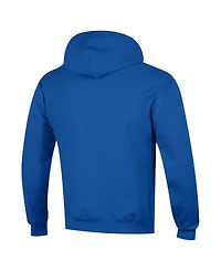 Champion Men's Royal New York Knicks Arch Logo Powerblend Fleece Hoodie