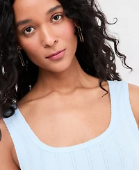 On 34th Women's Pointelle Rib Scoop-Neck Layering Tank, Macy's Exclusive