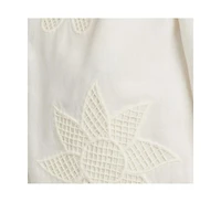 Chinti & Parker Women's Linen-Blend Broderie Blouse