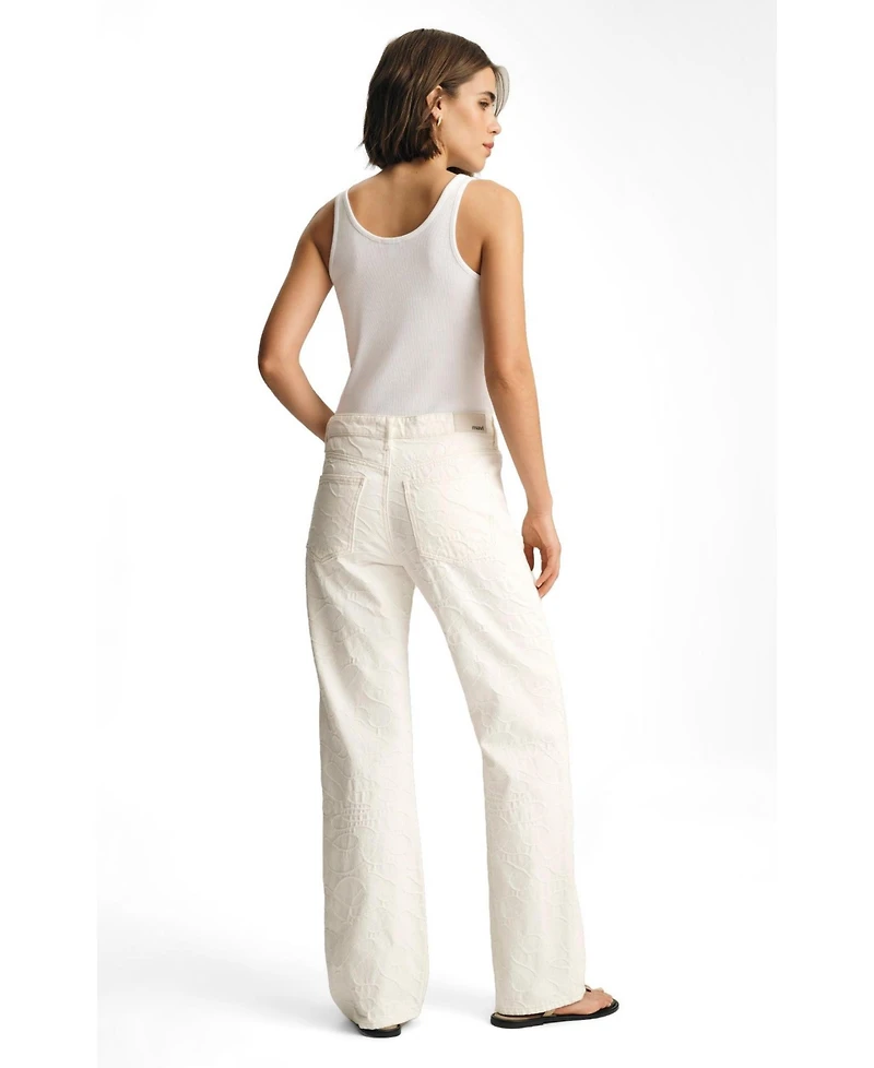 Mavi Jeans Women's Taylor High Rise Straight Leg