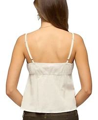 Edikted Women's Stellana Babydoll Cotton Tank Top