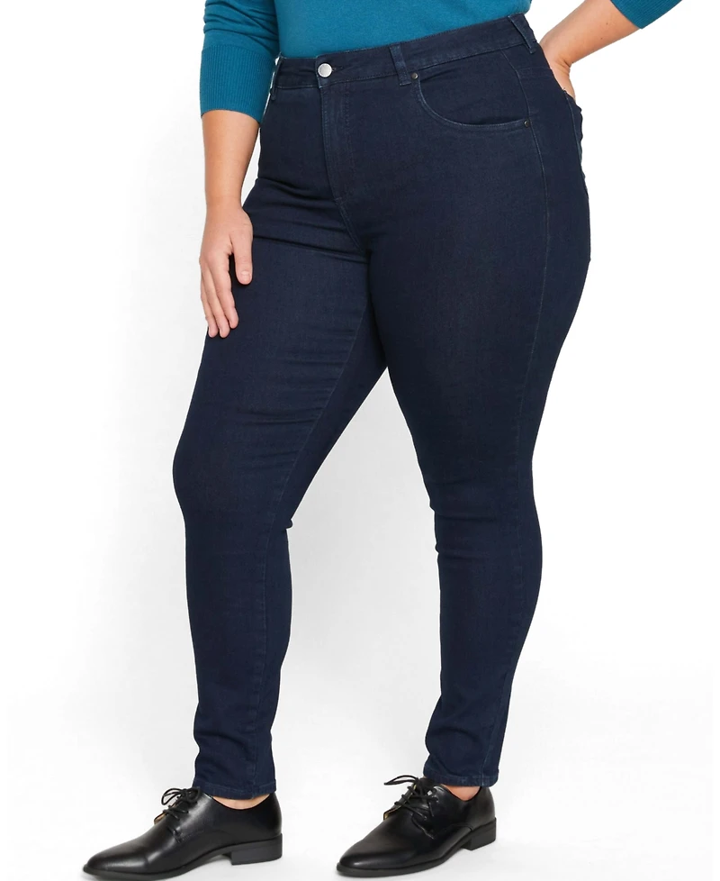 Universal Standard Women's Seine High Rise Skinny Jeans