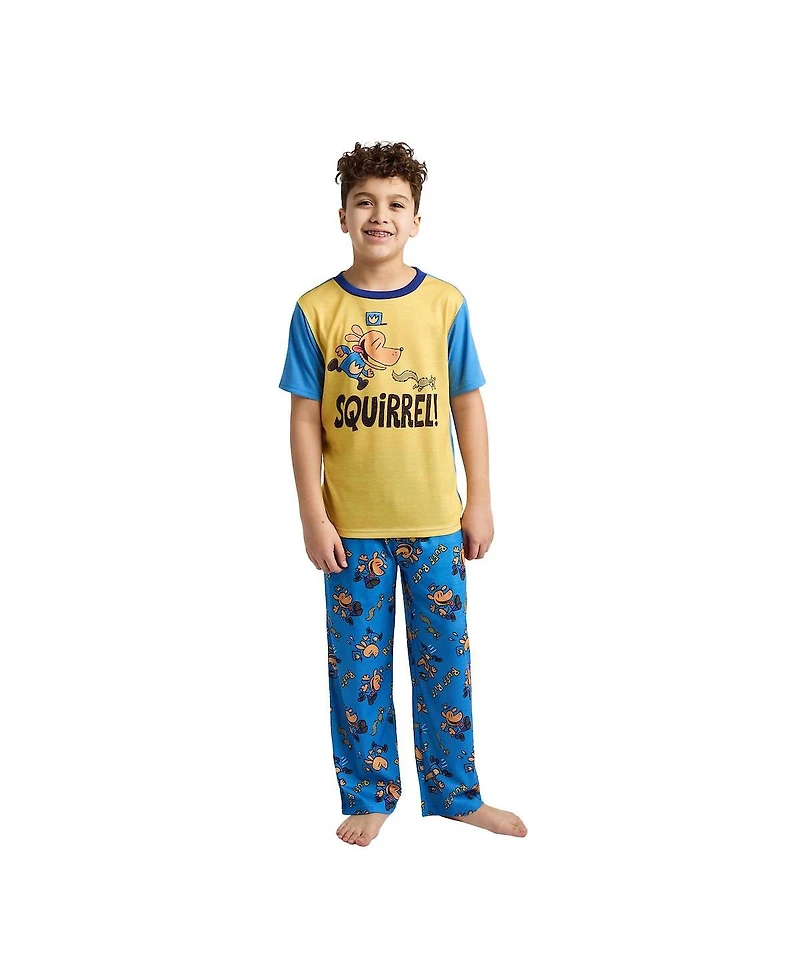 Dog Man Big Boys Squirrel 4-Pack Pajama Set-14
