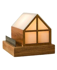 Uncommon Goods Cozy Cottage Book Stand Lamp
