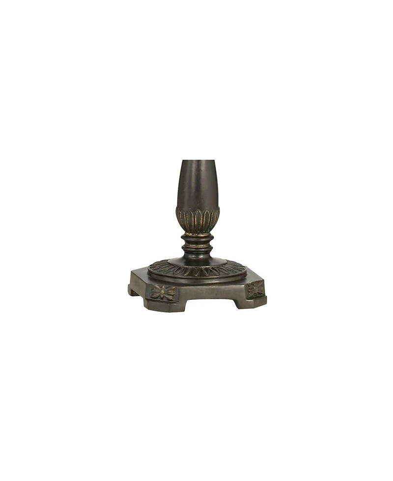 Regency Hill Andrea 22 1/2" High Small Farmhouse Rustic Desk Lamps Set of 2 Smart Socket Swing Arm Finish Metal