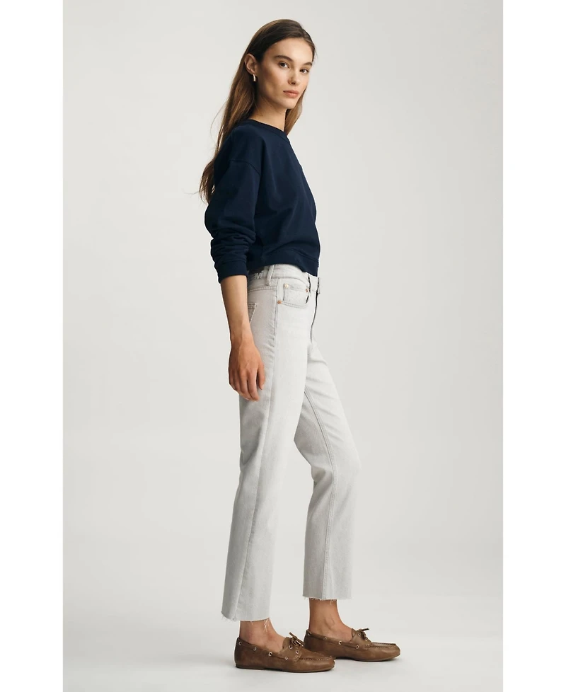 Mavi Jeans Women's New York High Rise Straight Leg Jeans