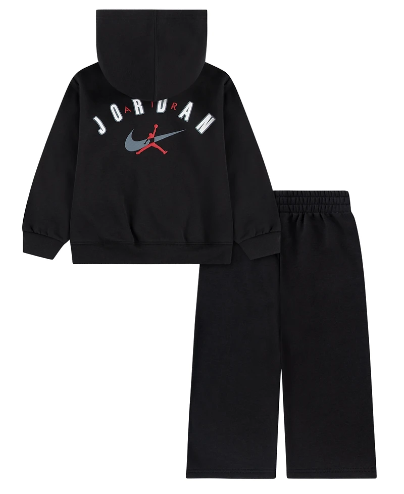 Jordan Boys' Toddler 2T-4T Long-Sleeve Hoodie and Pants, 2-Piece Set