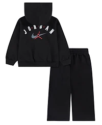 Jordan Boys' Toddler 2T-4T Long-Sleeve Hoodie and Pants, 2-Piece Set