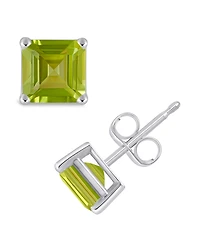Peridot (2-1/3 ct. t.w.) Stud Earrings in Sterling Silver