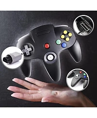 ECHTPeak Classic Retro N64 Controller, Wired Joystick Replacement Gamepad Controller for System Video Games Console