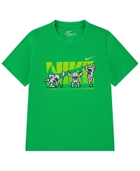Nike Boys' 4-7 Dri-fit End Zone Short-Sleeve T-Shirt