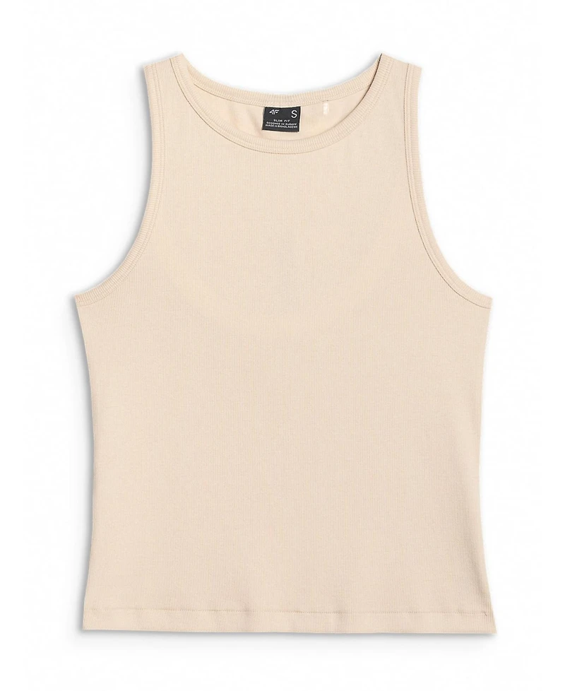 4F Women's Slim Plain Top Sleeveless
