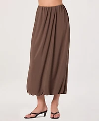 Astr the Label Women's Bubble Hem Midi Skirt