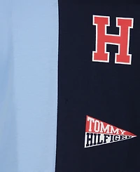 Tommy Hilfiger Boys' 2T-7 Stacked Logo Long-Sleeve T-Shirt