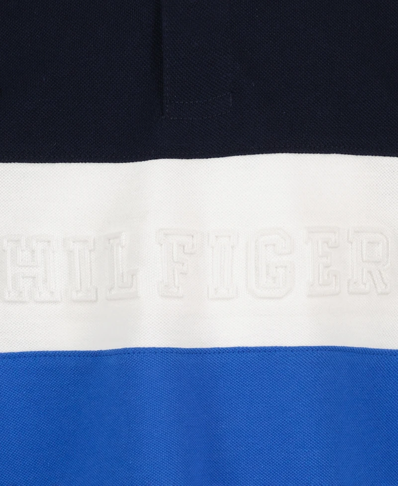 Tommy Hilfiger Boys' 2T-7 Genius Pieced Color-Block Polo Shirt