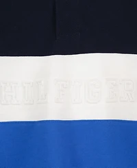 Tommy Hilfiger Boys' 2T-7 Genius Pieced Color-Block Polo Shirt