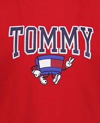 Tommy Hilfiger Boys' 2T-7 Graphic Mascot Short-Sleeve T-Shirt