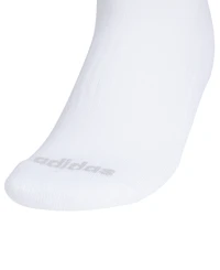 adidas Women's Cushioned 3-Stripe 4.0 High Quarter Socks, 3-Pack