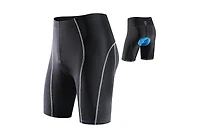 Sportneer Bike Shorts for Men- 4D Silicone Cushion Padding Lightweight Breathable and Moisture Absorbent for Cycling