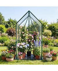 Gouun Mini Greenhouse with Reinforced Metal Frame