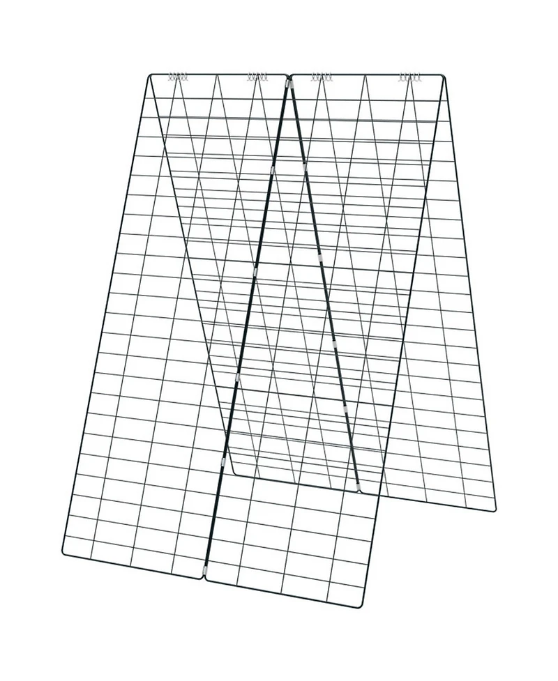 Gouun A-Frame Garden Trellis Set with Ground Stakes Cable Ties and Connectors