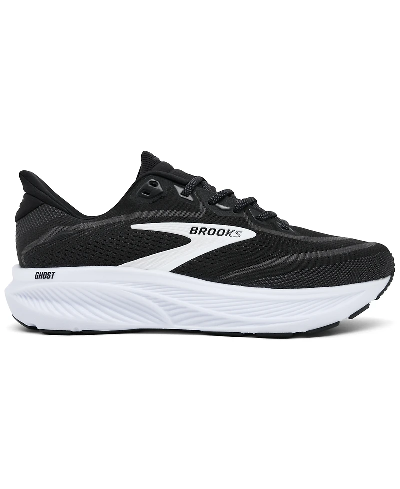 Brooks Men's Ghost 18 Wide-Width Running Sneakers from Finish Line