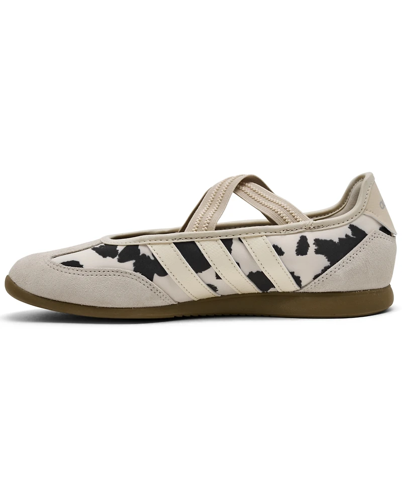 Adidas Women's Barreda Mary Jane Cow Print Sneakers from Finish Line
