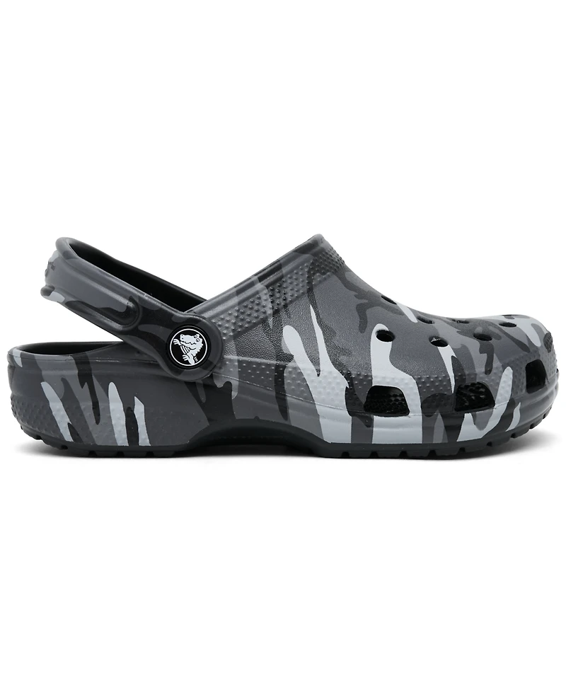 Crocs Little Kids' Camo Classic Clogs from Finish Line