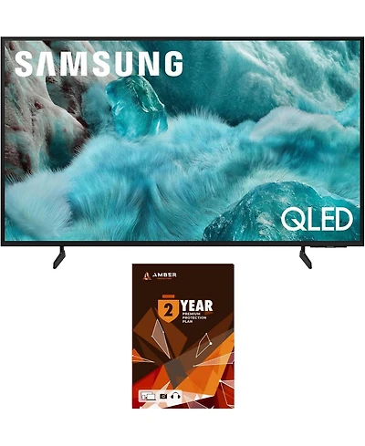 Samsung QN43Q7FAAFXZA 43 Inch Qled Q7F 4K Vision Ai Smart Tv with a 2 Year Amber Protection Plan (2025)