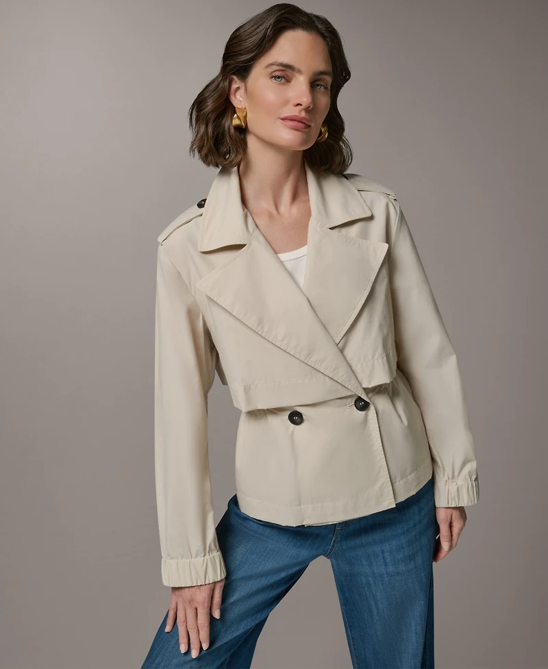 Donna Karan Weekend Women's Double-Breasted Flanged Jacket