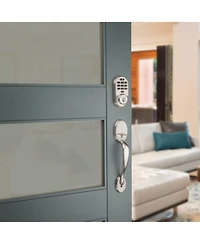 Kwikset Halo Keypad Wi-Fi Smart Lock Satin Nickel
