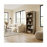 Starlight Canyon Home Bookcase with transitional design, versatile storage solution