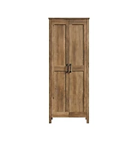 Starlight Canyon Home Rustic Pine Finish Storage Cabinet With Country Style And Sturdy Construction