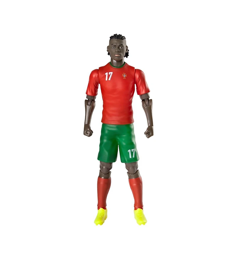 Banbo Toys Sockers Ac Milan Rafael Leao 8" Collectible Soccer Action Figure