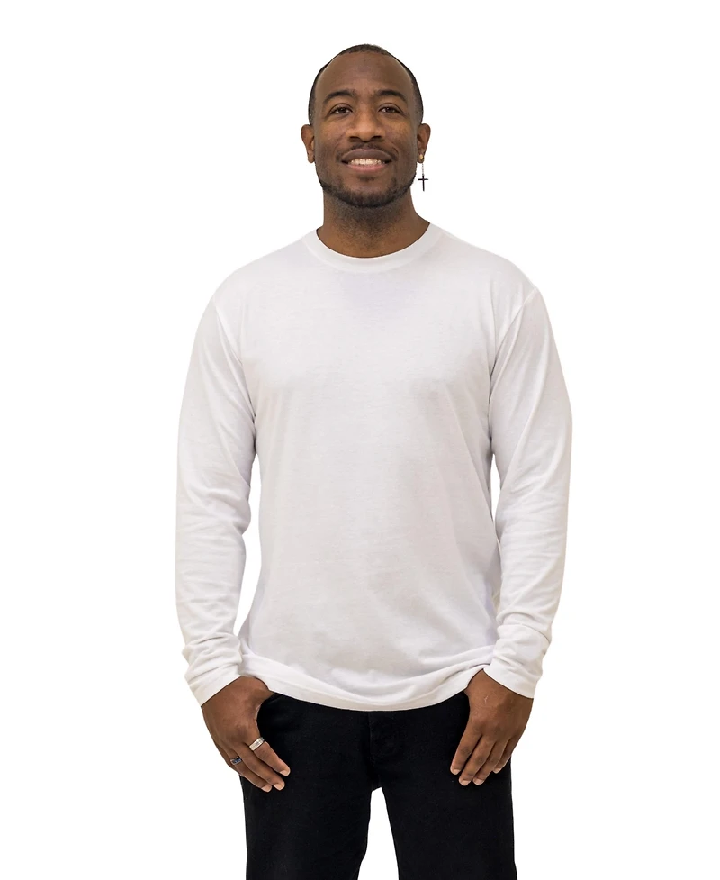 Epic Fits Men's Long Sleeve Crew Neck, 6-Pack