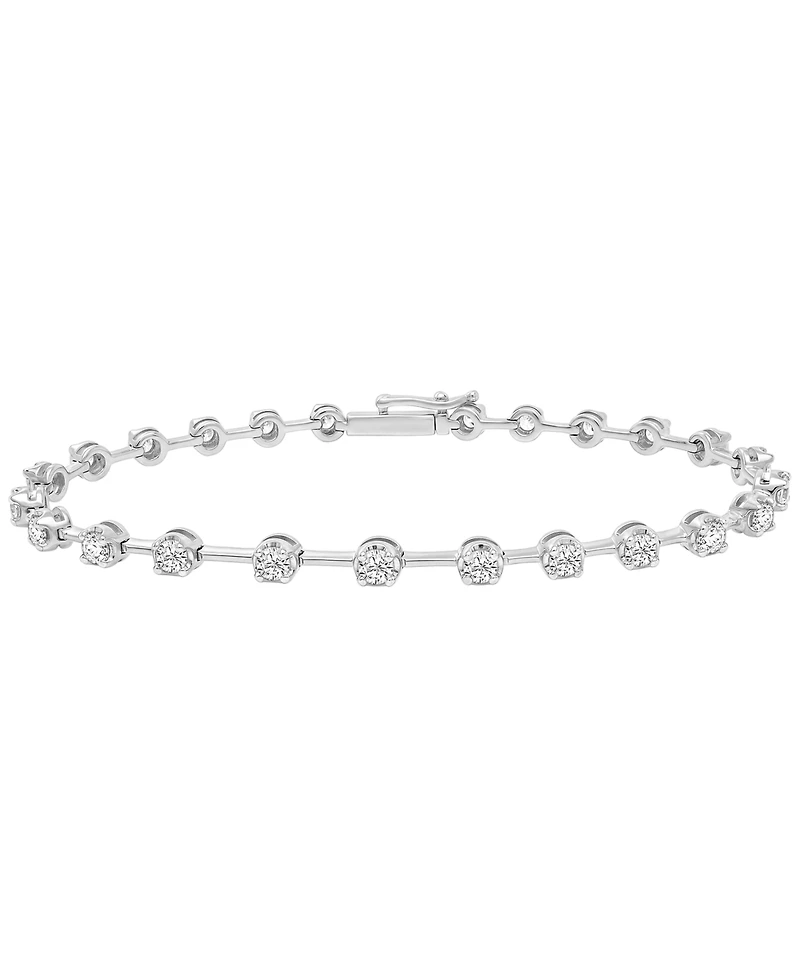 Macy's Diamond Bracelet (2 ct. t.w.) 14k White Gold (Also Available Yellow Gold)