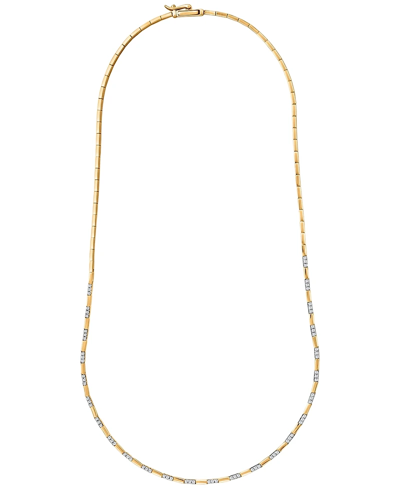 Macy's Diamond Necklace (1/2 ct. t.w.) in 10k White Gold
