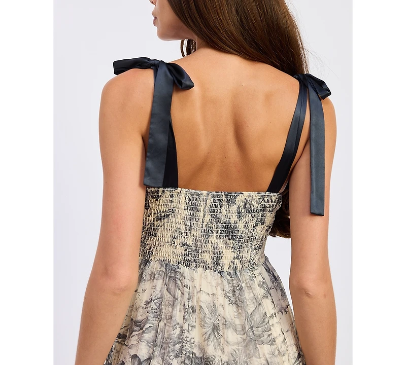 En Saison Women's Holly Sleeveless Midi Dress