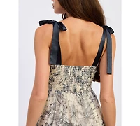 En Saison Women's Holly Sleeveless Midi Dress