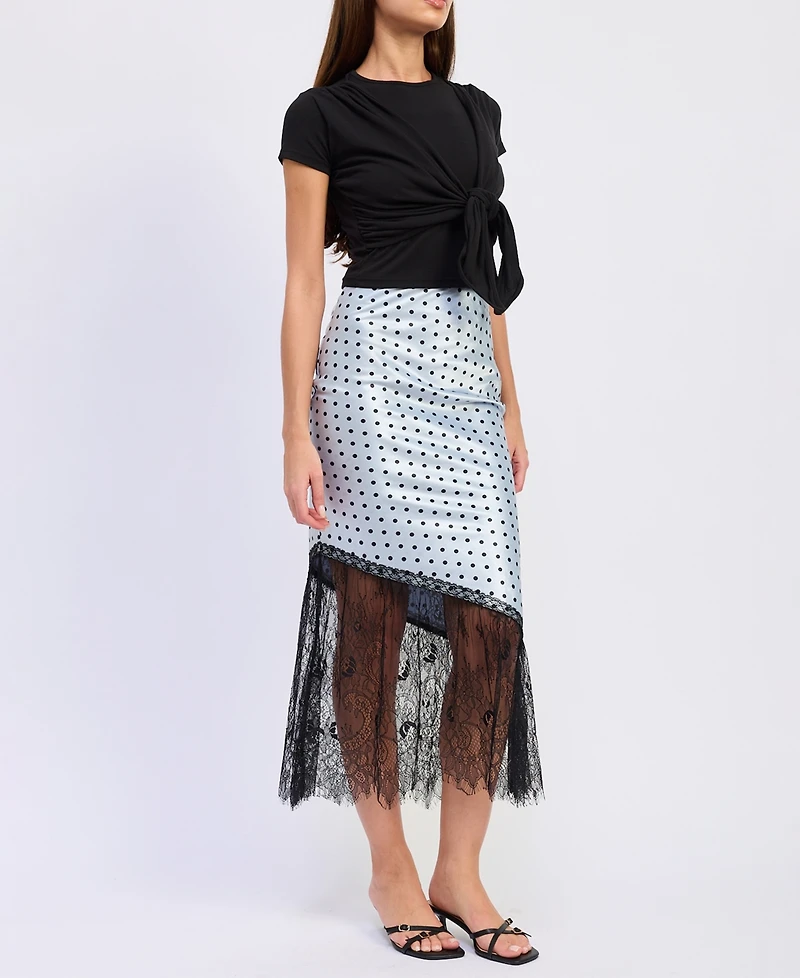 En Saison Women's Hazel Midi Skirt