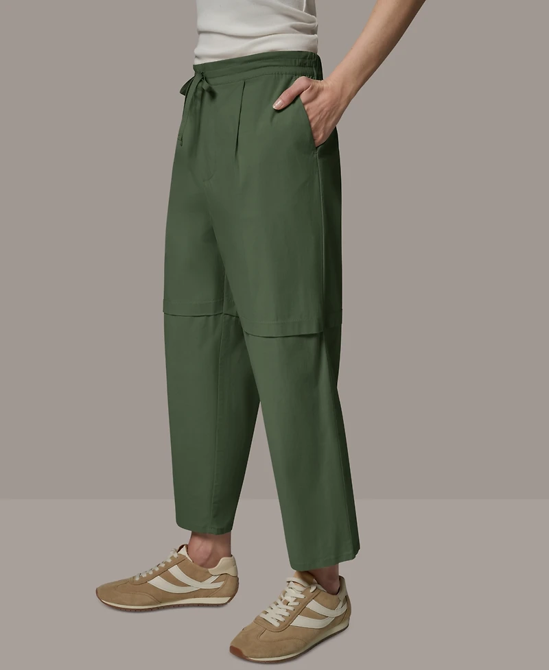 Donna Karan Weekend Women's High-Rise Paper Poplin Pants