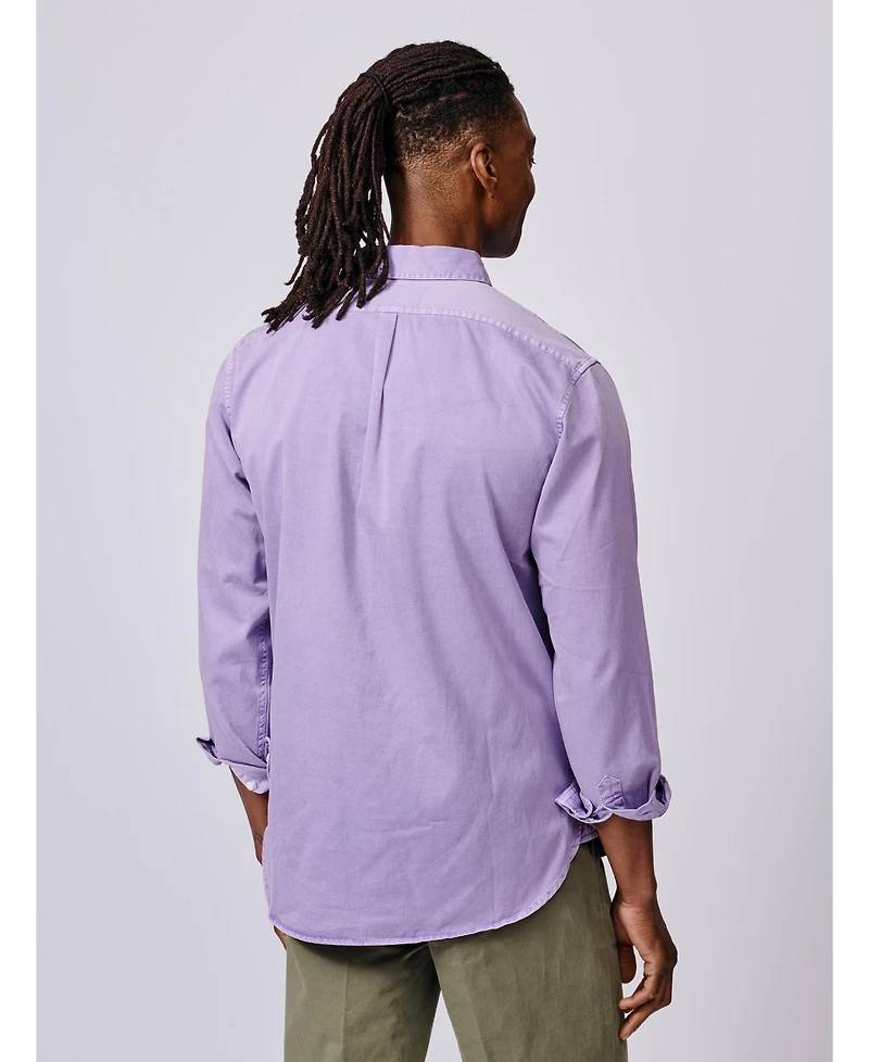 Aubin Men's Hessle Long Sleeve Relaxed Fit Shirt
