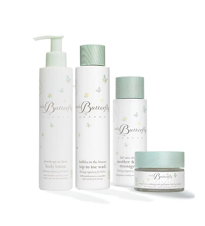 Little Butterfly London Baby's Spa and Pamper 4 Product Bundle