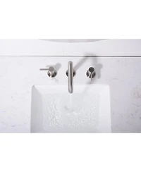 Phying Bathroom Faucet For bathroom Sink With Two Handles, Pop Up Drain And Supply Lines