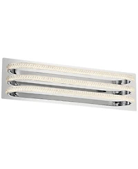 Possini Euro Design Possini Euro Diana 23 1/2" Wide Chrome Led Bathroom Vanity Light