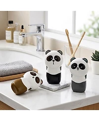 Sevorley 3-Pack Cute Panda Correction Tape, 39.37ft Each, Tear-Resistant White