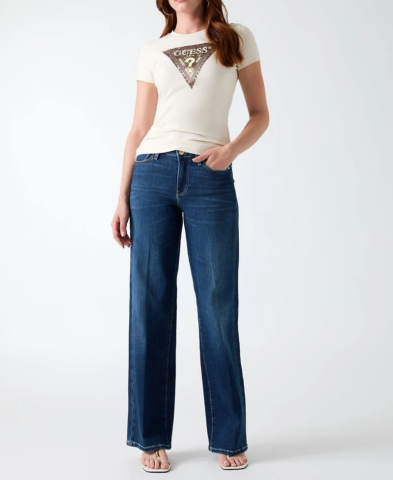 Guess Women's Short-Sleeve Graphic T-Shirt