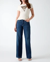 Guess Women's Short-Sleeve Graphic T-Shirt