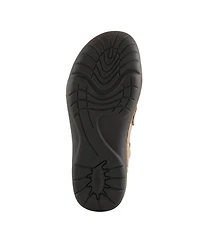 L'Artiste Women's Copa Backless Slip-On with Laser-Cut Detail