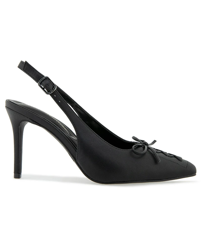Christian Siriano Women's Beks Corset Sling Back Pump